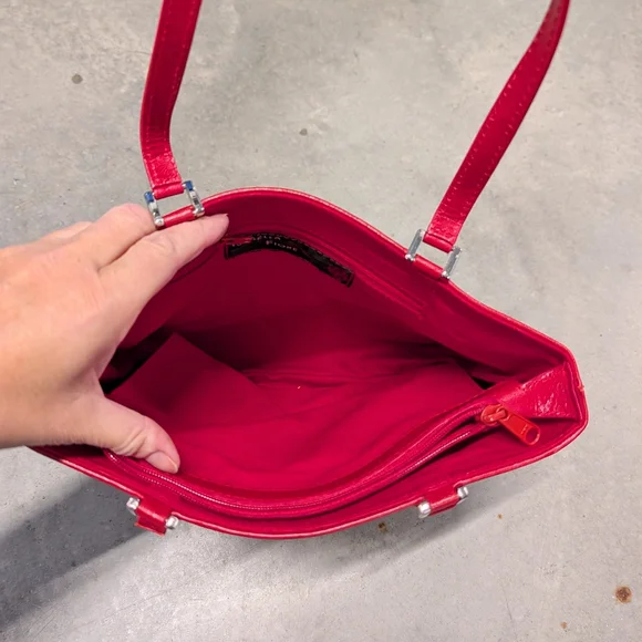 ISABELLA FIORE Y2K leopard cherry purse bag - Picture 7 of 11